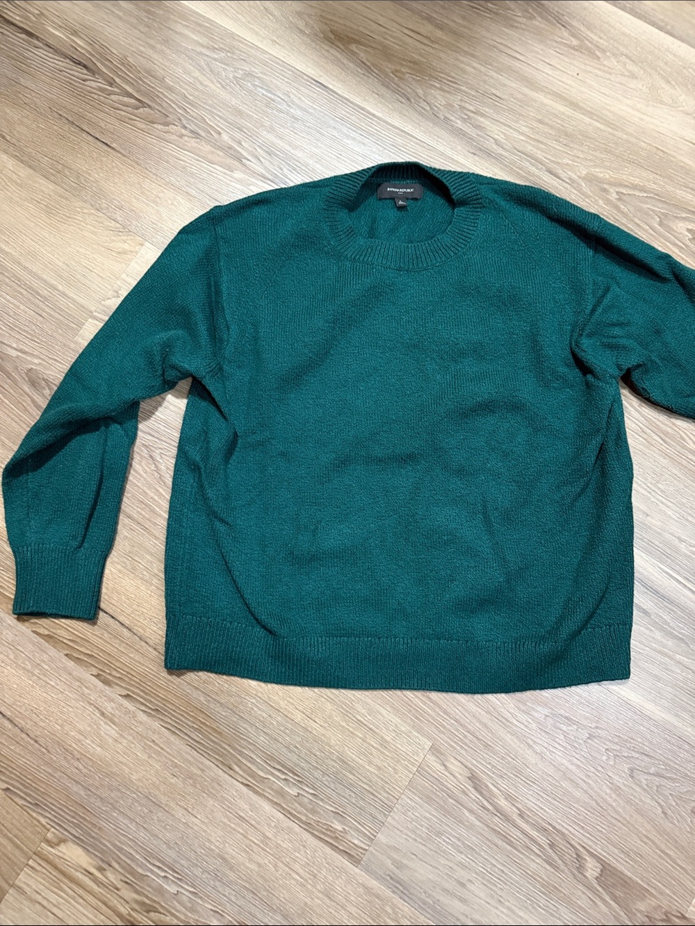 Banana Republic Green Crewneck Sweater